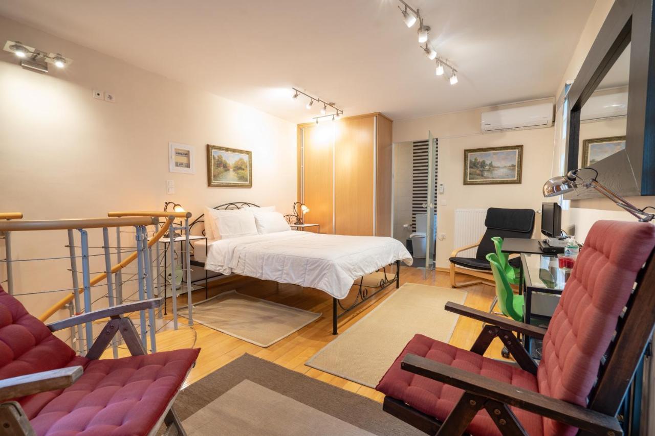 Acropolis Metro St.3 Bedrοοms 6 Persons Maisonette Athens Luaran gambar
